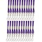 Sicurix Standard Lanyard Hook Rope Style, Purple, PK24 68914 - alternate 1